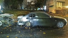 Полиция подозревает, что сгоревшие автомобили на Салтовке, подожгли (фото)