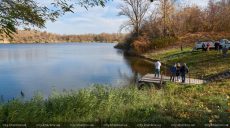 В Харькове реконструируют зону отдыха возле водоема «Дружба» на проспекте Гагарина (фото)