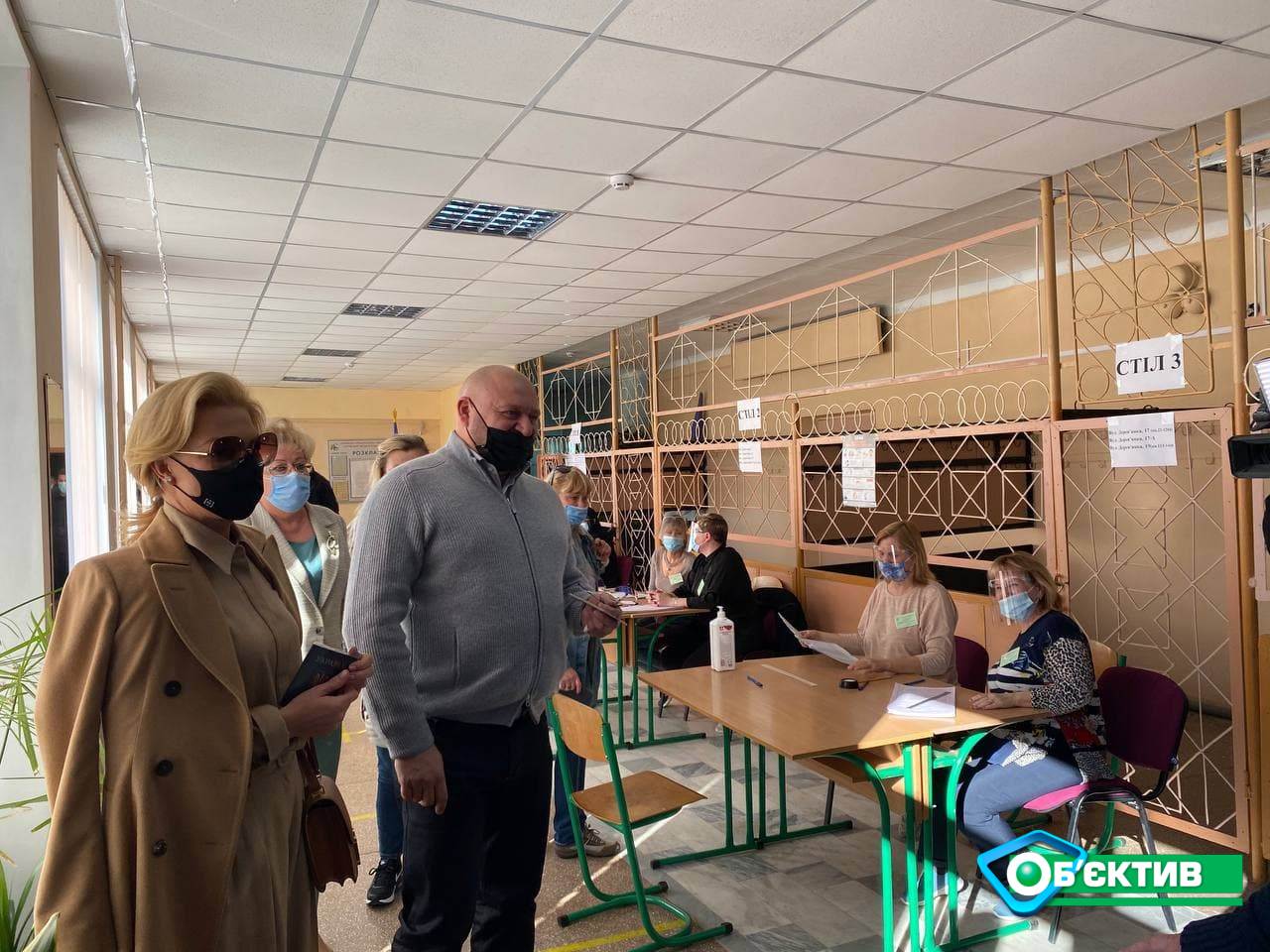 Добкин проголосовал на выборах городского головы Харькова