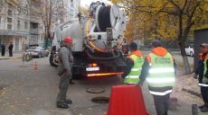 В Харькове прочистили 45 километров сетей водоотведения