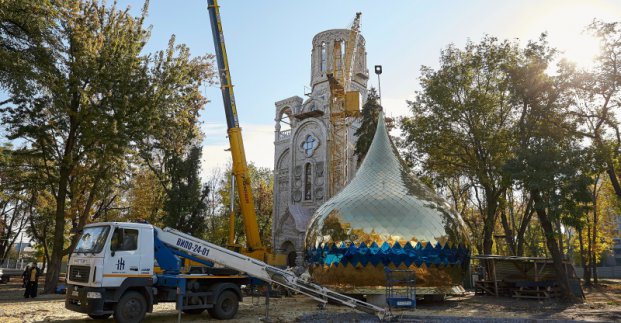 В Харькове продолжается строительство нового храма