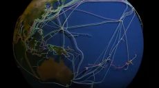 1,13 млн метров вокруг Земли: ученые сделали карту кабелей, за счет которых работает интернет (, фото видео)