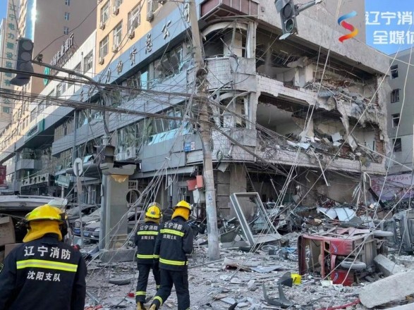 В ресторане в городе Шеньян (Китай) произошел взрыв: трое погибших и тридцать раненых