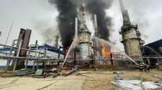 На одном из заводов «Газпрома» произошел мощный взрыв (видео)