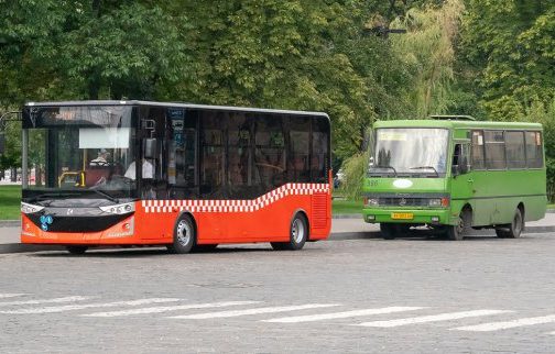 Харьковчан доставляют 67 турецких автобусов