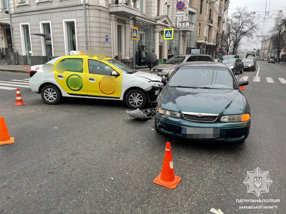 На Сумской произошло ДТП (фото)