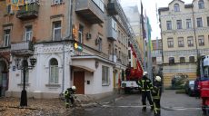 Пожар в центре Харькова. Жильцы дома спасены (видео, фото)