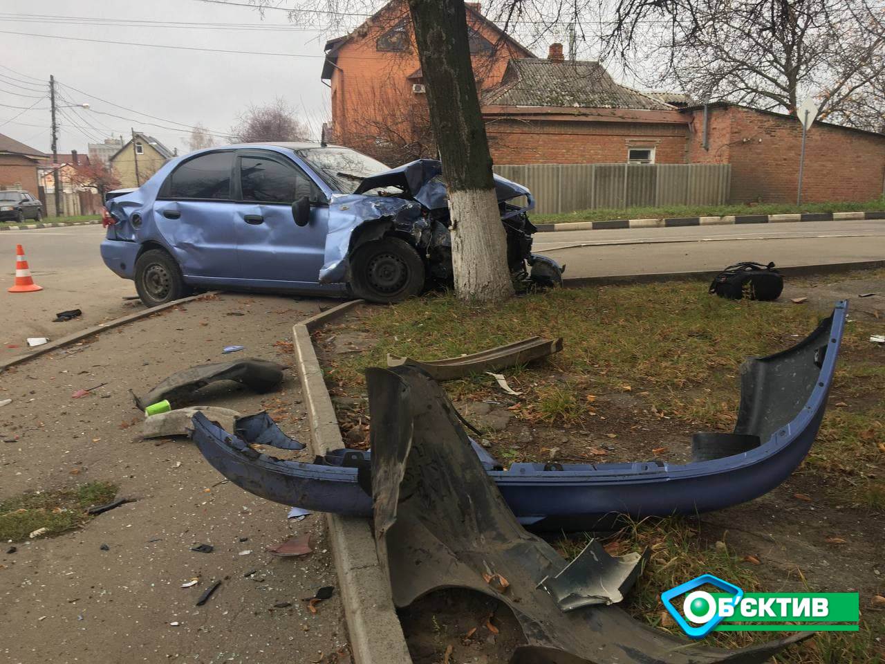 В Харькове столкнулись Daewoo Lanos и Renault