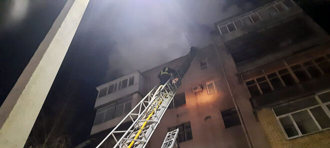 Пожар в центре Харькова: один из погорельцев заявил о краже вещей из его квартиры