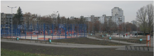 Урбан-парк на Салтовке в Харькове
