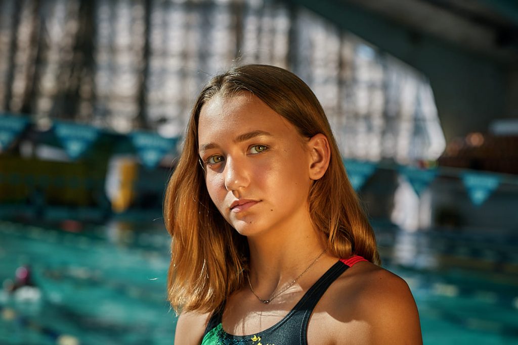 Юная харьковская пловчиха выиграла четыре медали чемпионата Украины (фото)