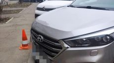 В Харькове водитель легкового авто наехал на женщину-пешехода