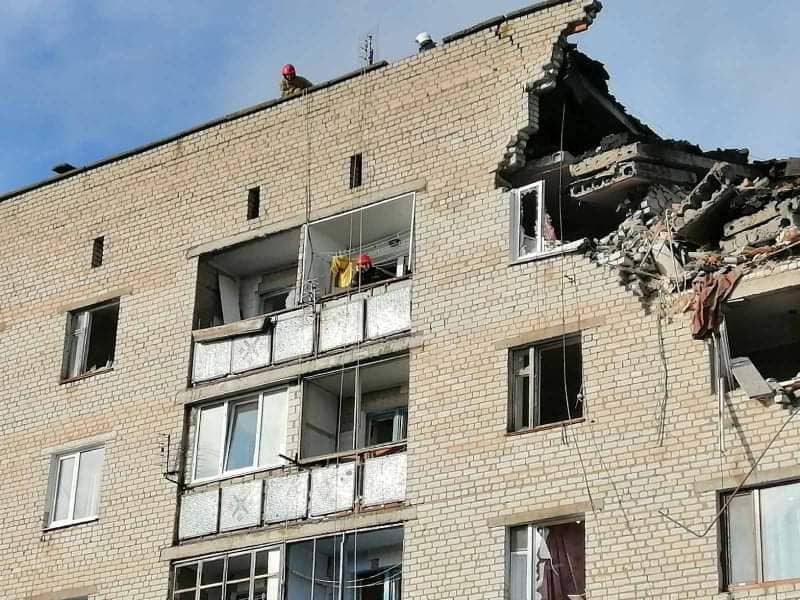 На Николаевщине взрывом газа частично разрушен жилой дом (фото)