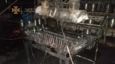 Спасатели ликвидировали пожар на предприятии на Харьковщине (фото)
