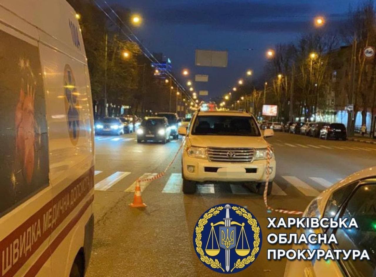 ДТП на проспекте Науки: водителю, сбившему двух детей, сообщили о подозрении (фото)