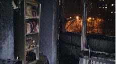 В Киевском районе во время пожара пострадал подросток (фото)