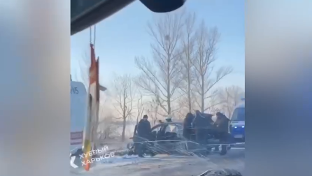 На трассе Харьков — Старый Салтов — ДТП с пострадавшими (видео, фото)
