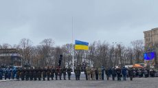 На площади Свободы – репетиция военного марша (фото, видео)