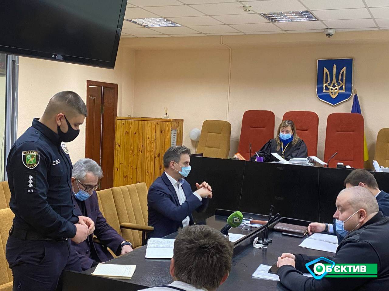 В Харькове судят полицейского, сбившего пешехода (фото)