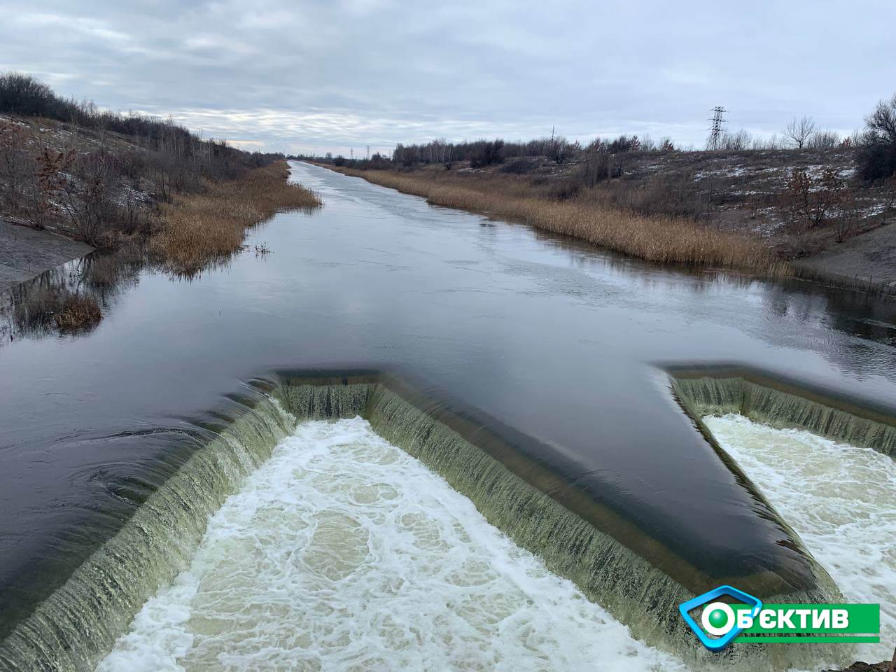 В Краснопавловское водохранилище закачали 11 млн кубометров воды из Днепра (фото, видео)