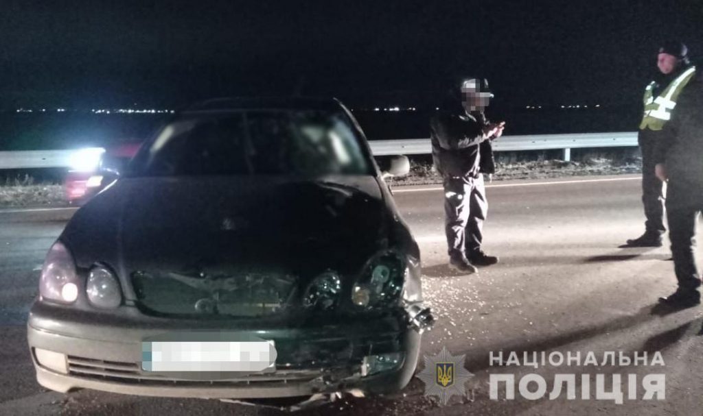 Харьковчанин на Lexus сбил пешехода (фото)