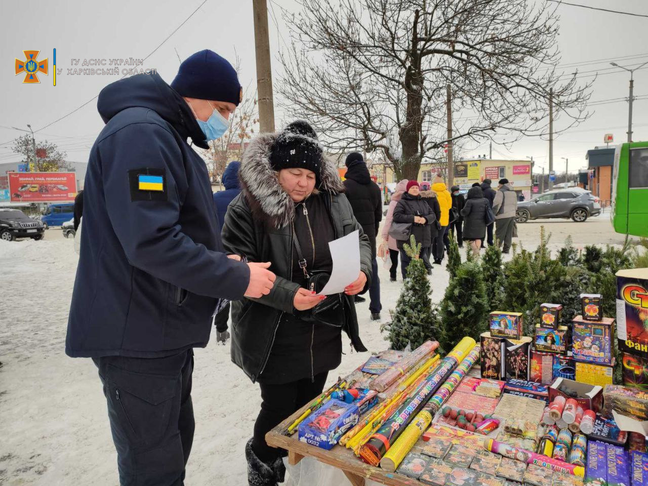 В Харькове проходят проверки торговцев пиротехникой (фото)
