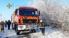 На Харьковщине добровольцы-фермеры помогли спасателям потушить пожар в частном доме (фото)