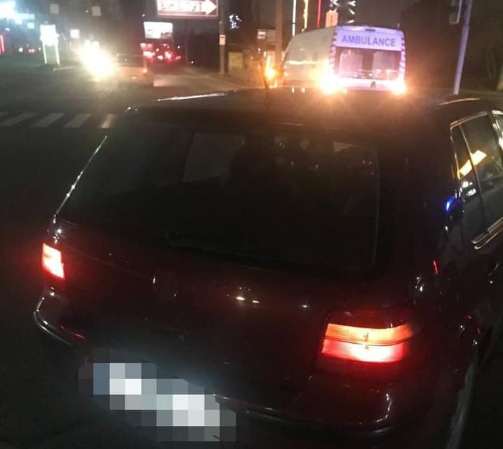 В Харькове легковушка наехала на пешехода