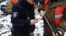 На Харьковщине полицейские проверили охотников (фото)