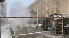 «Тепловые сети» устраняют повреждение на трубопроводе по улице Динамовской