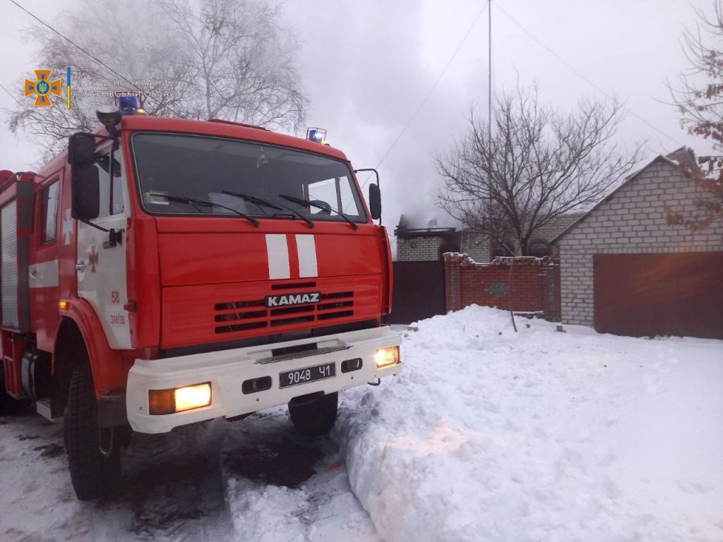 В Харьковской области на пожаре погиб мужчина (фото)