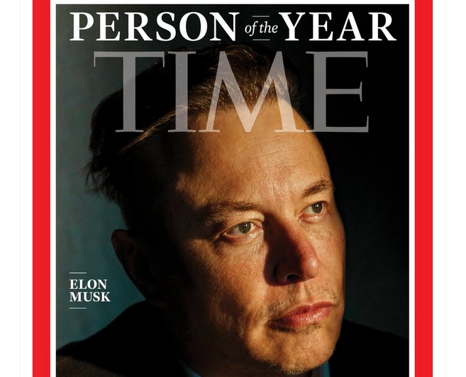 Илон Маск стал Человеком года — 2021 по версии Time