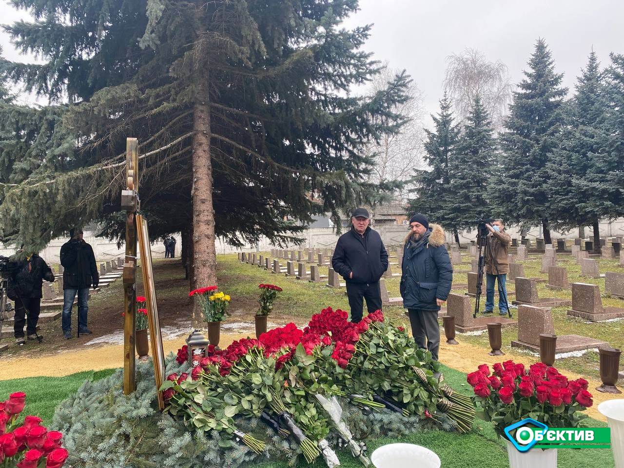 В Харькове прошла гражданския панихида в день смерти Кернеса