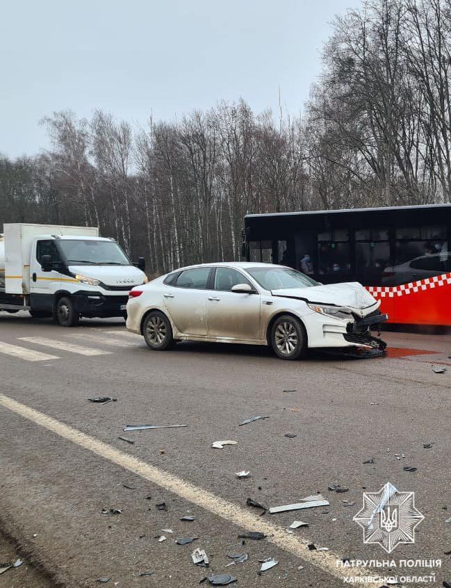 В ДТП на Белгородском шоссе пострадали два человека (фото)