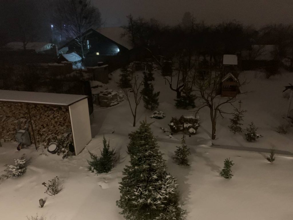 Снег в Харькове будет идти всю ночь и продолжиться утром — синоптики