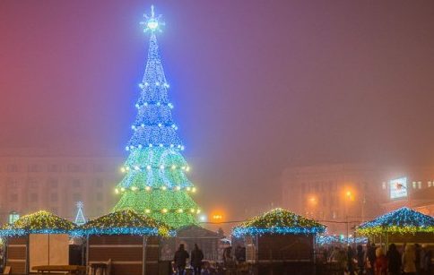 В эти выходные на центральной площади Харькова откроется новогодняя ярмарка