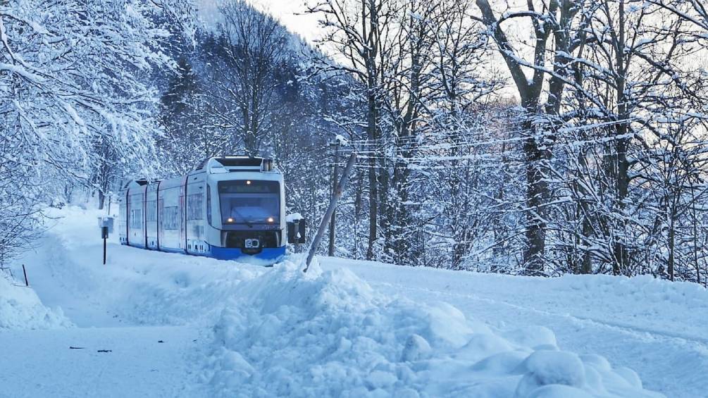 В Швеции из-за тридцатиградусного мороза приостановлено движение поездов