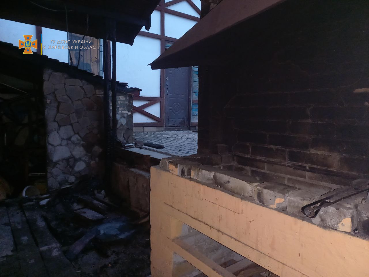 В Безлюдовке спасатели потушили частное домовладение (фото)