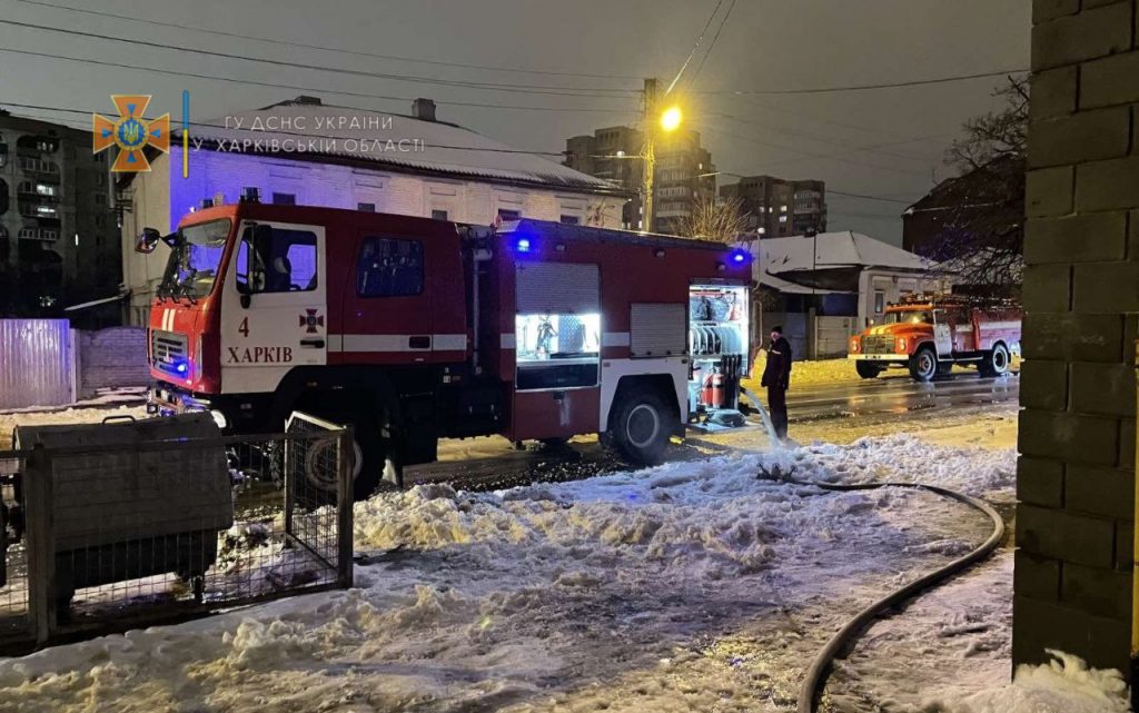 В Харькове после пожара в двухэтажном доме нашли тело погибшего мужчины (фото)