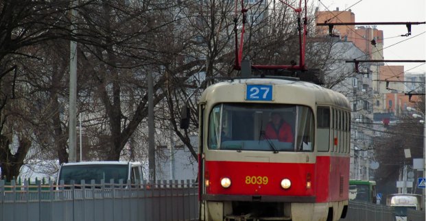 В Харькове трамвай №27 временно изменит маршрут движения