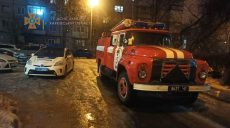 В Харькове горела пятиэтажка (фото)
