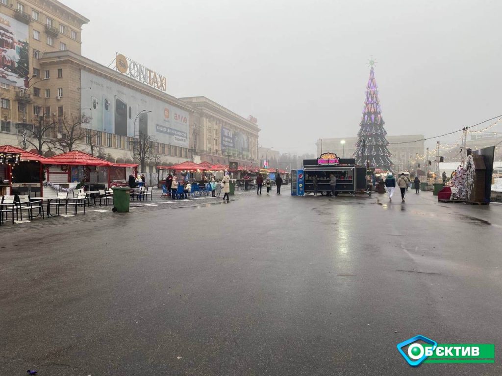 С центральной площади Харькова убрали лошадей и пони