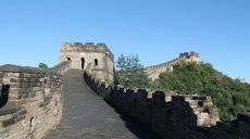 В Китае рухнула часть Великой стены (фото)