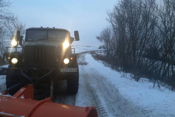 Ситуация на дорогах Харьковщины 14 января