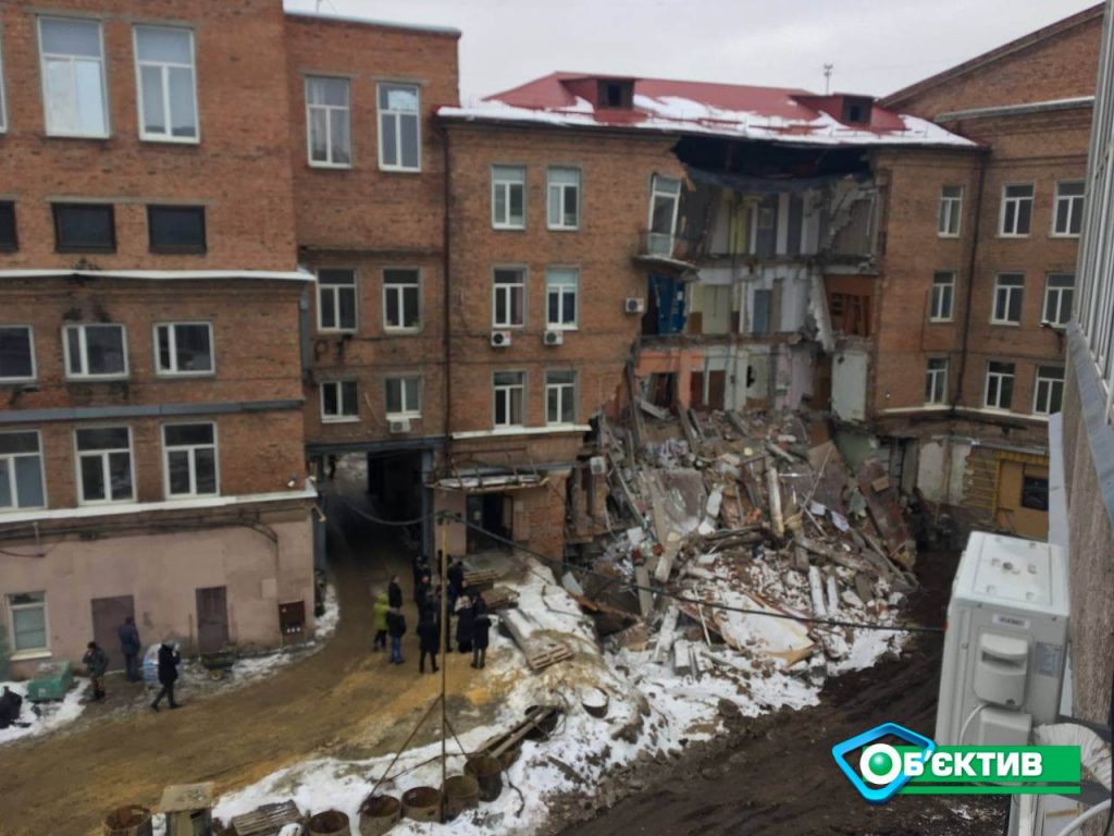 В Харькове на проспекте Гагарина обрушился дом: первые подробности (фото, видео)