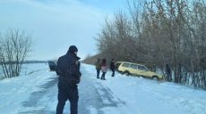 Под Харьковом полицейские стали свидетелями ДТП