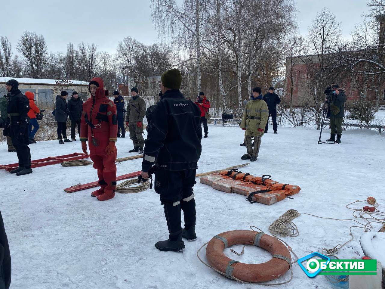 На Харьковщине более 200 спасателей обеспечат безопасность верующих во время Крещения