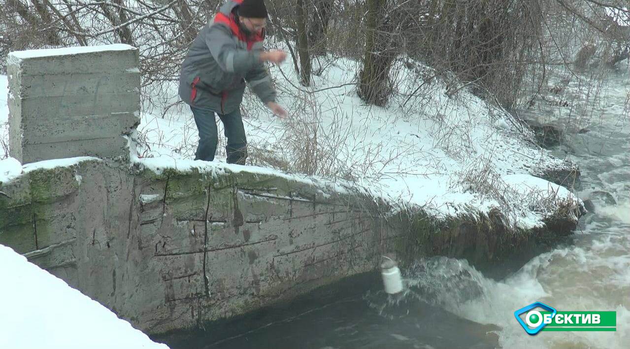 Пробы воды, взятые возле Диканевских сооружений, отправили на экспертизу