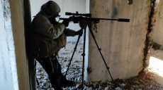 В Харькове пограничный спезназ отработал снайперские навыки в условиях города (видео, фото)