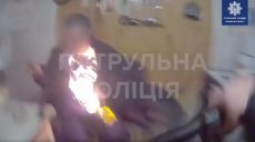 В Харькове мужчина попытался совершить самосожжение (видео)